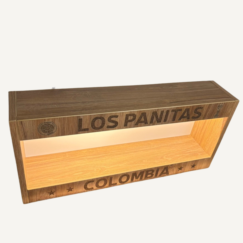 Mueble Porta Figuras LED