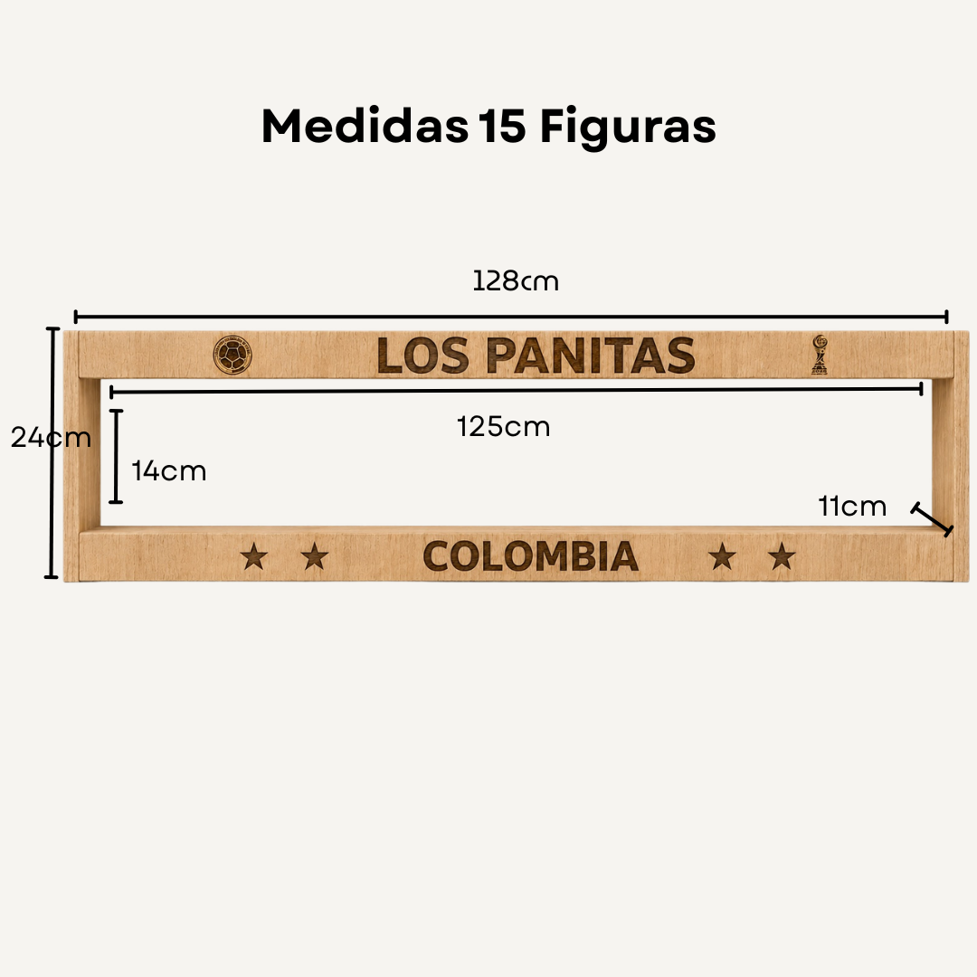 Mueble Porta Figuras LED