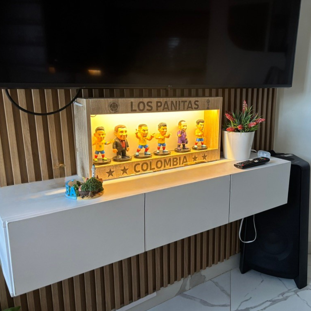 Mueble Porta Figuras LED