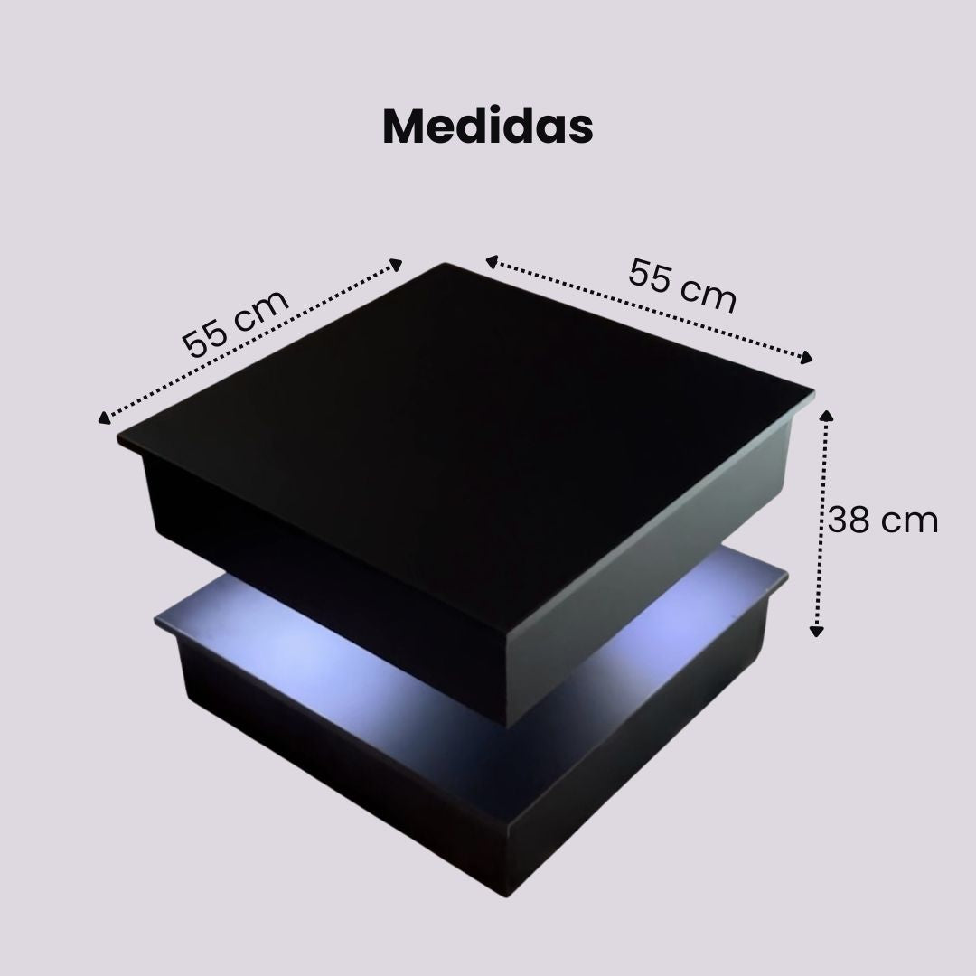 Mesa de Centro Efecto Flotante