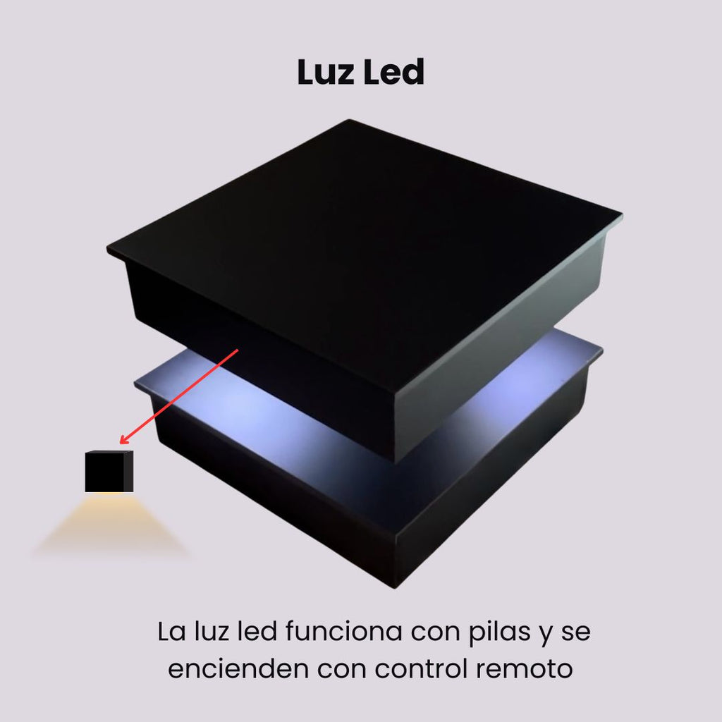 Mesa de Centro Efecto Flotante