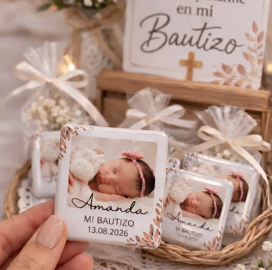 Imanes personalizados como recordatorios