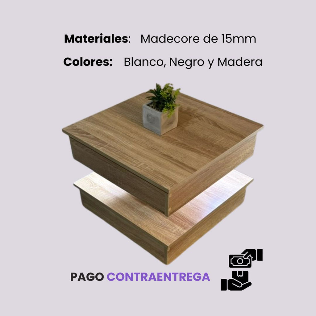 Mesa de Centro Efecto Flotante